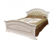 Спальня Николь патина Кровать (с мягкой спинкой) 1,8 м